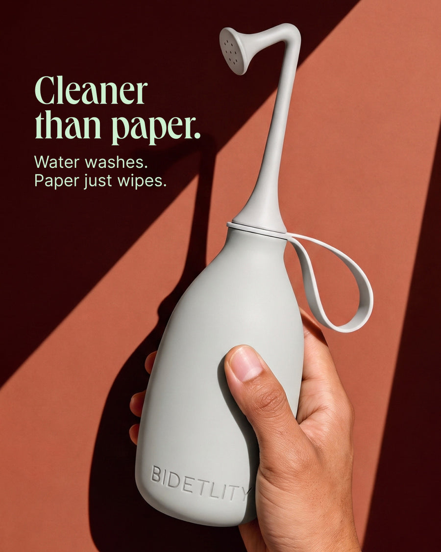 Bidetlity butt shower in the Starter Set – cleaner than paper