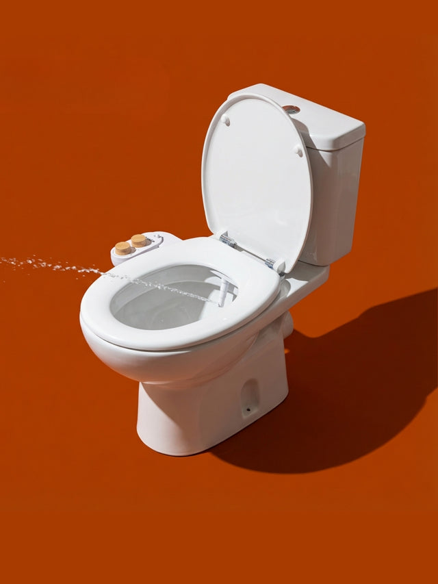 Bidet-Aufsatz - Kalt- & Warmwasser