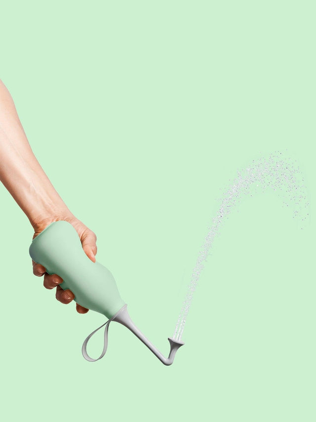 Intimdusche in Minty Mint – sanfte & umweltfreundliche Alternative zu Feuchttüchern | Bidetlity