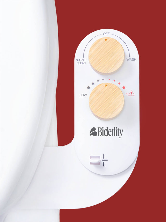 Bidet-Aufsatz - Kalt- & Warmwasser