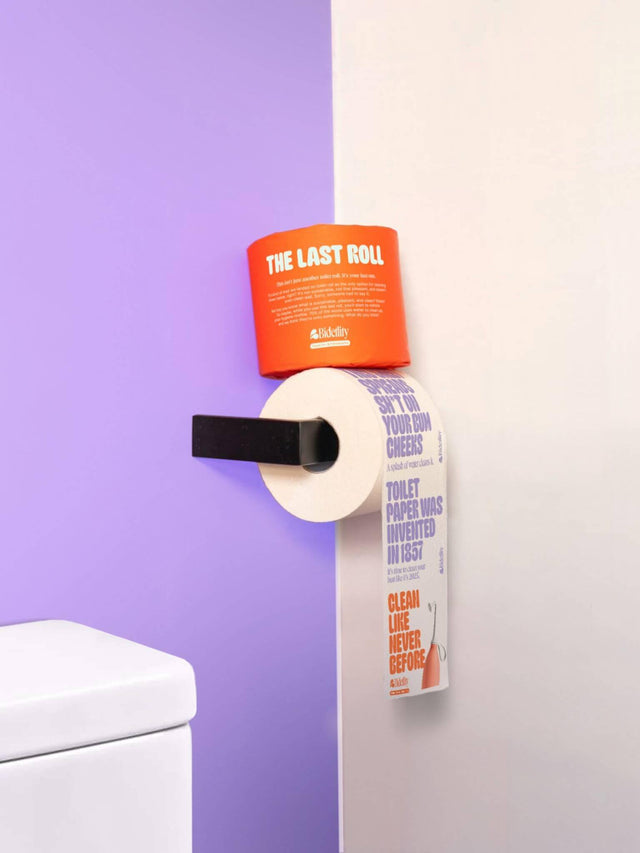 The Last Roll – Toilettenpapier mit Botschaft für umweltfreundliche Hygiene | Bidetlity
