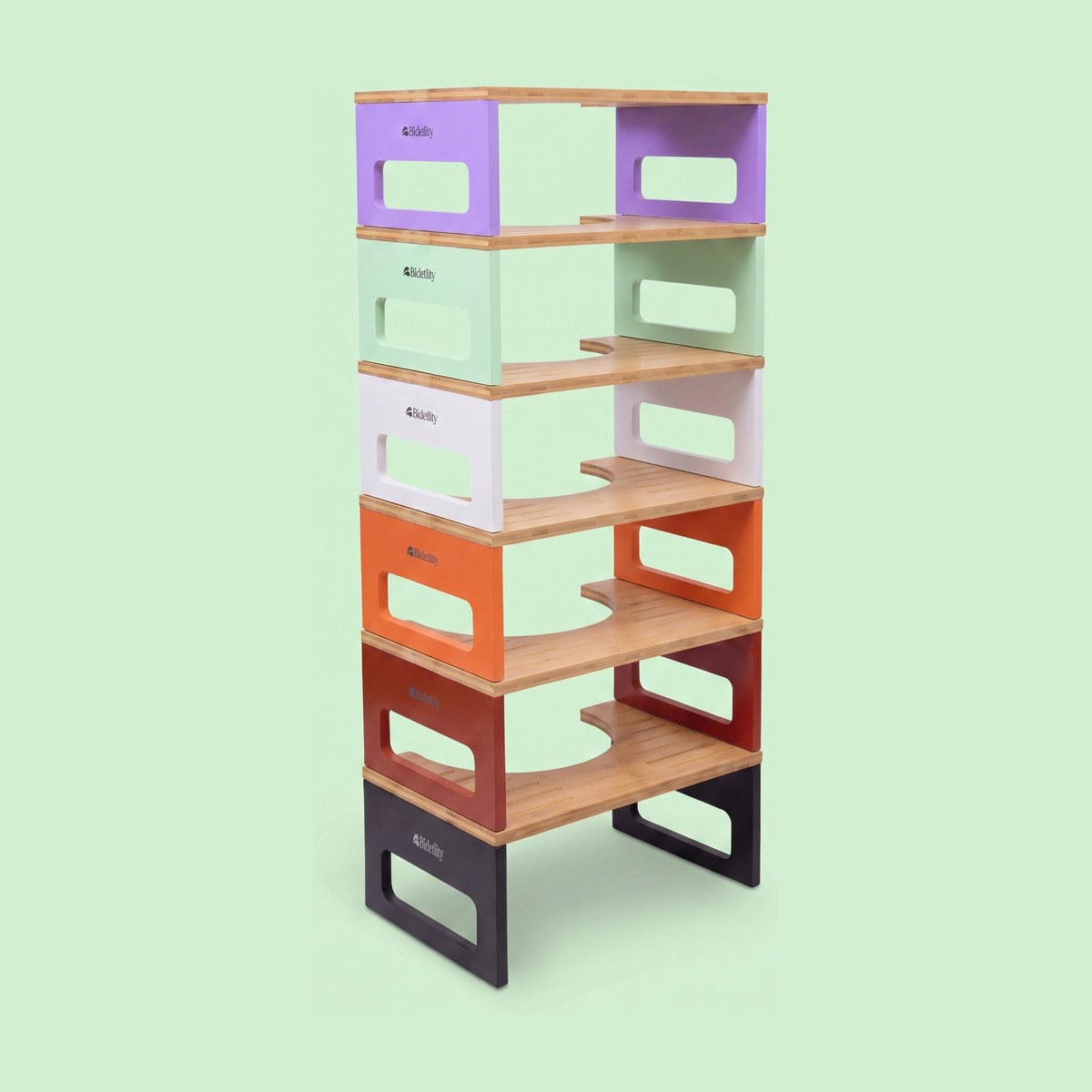 Toilettenhocker I B-Ware Mixfarben