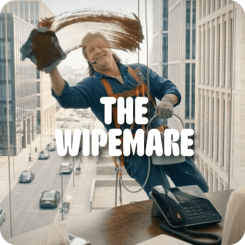 The Wipemare: Wasser reinigt. Papier wischt. Nur einer davon macht Sinn.