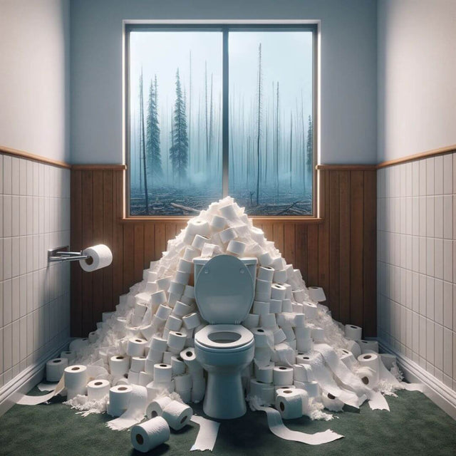 Clean but dirty: the environmental impact of toilet paper