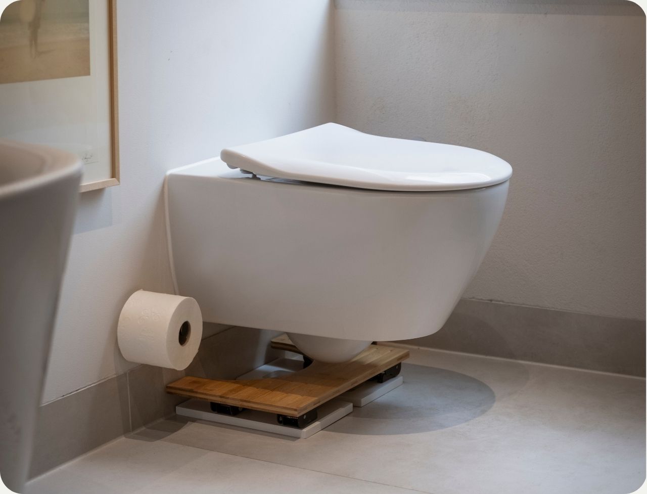 Der neue Bidetlity Toilettenhocker ist da! Dein Badezimmer-Upgrade