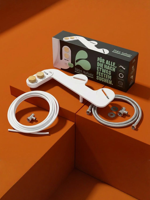 Bidet-Aufsatz - Kalt- & Warmwasser