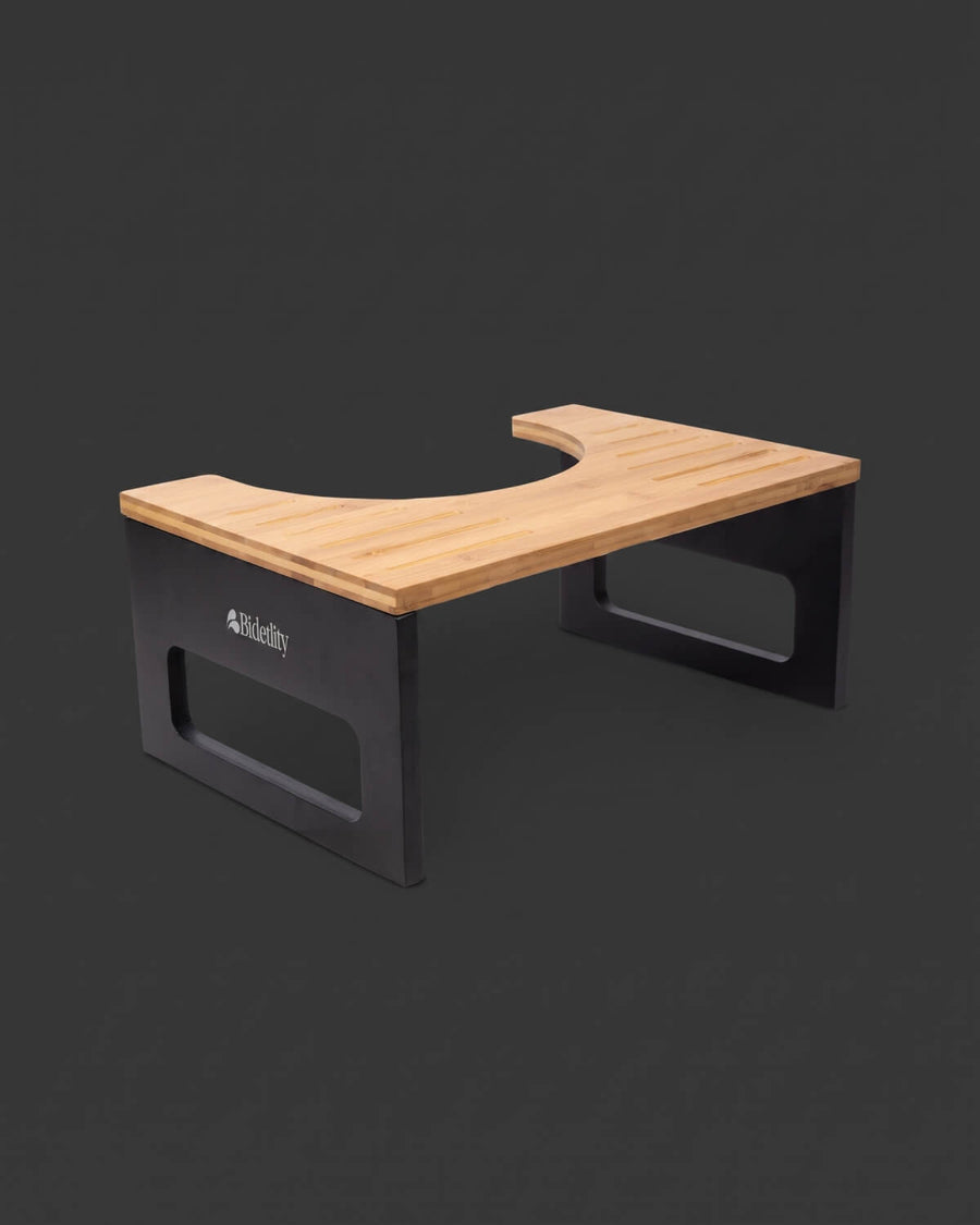 Toilettenhocker in Classic Black