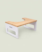 Toilettenhocker in Clean White