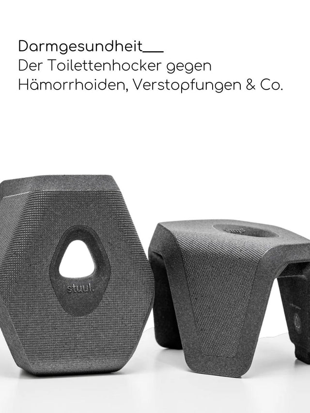 Set Toilettenhocker + Po-Dusche