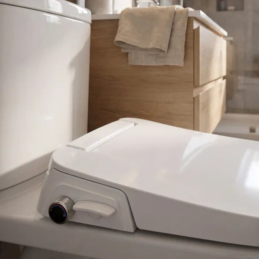 Druck nach Gefühl – Bidet-Aufsatz ohne Strom