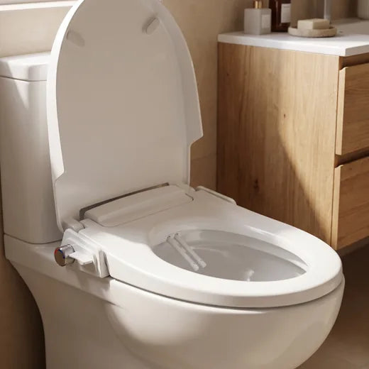 Warm oder kalt – Bidet-Aufsatz ohne Strom